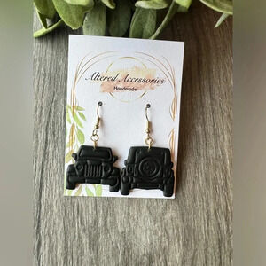 2/$30 Handmade- Black Jeeps
